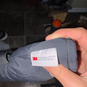 Handlandy Winter Gloves Thinsulate Insulated Leather Palm Snow Gloves